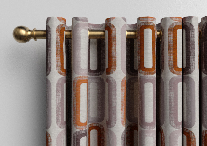 Soho, Terracotta - Made to Measure Curtains - Image 12